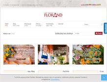 Tablet Screenshot of florand.com.pl